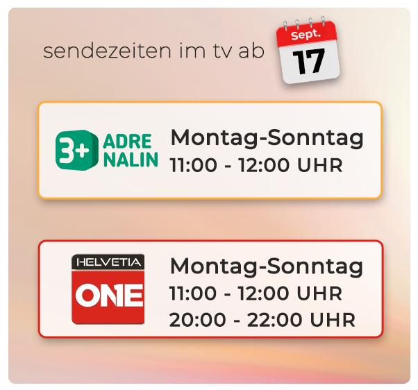 Sendezeiten im TV