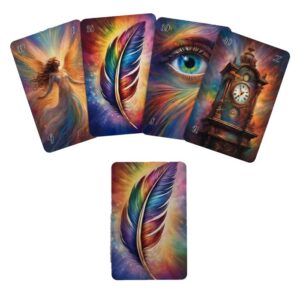 Lenormandkarten und Affirmationskarten Set